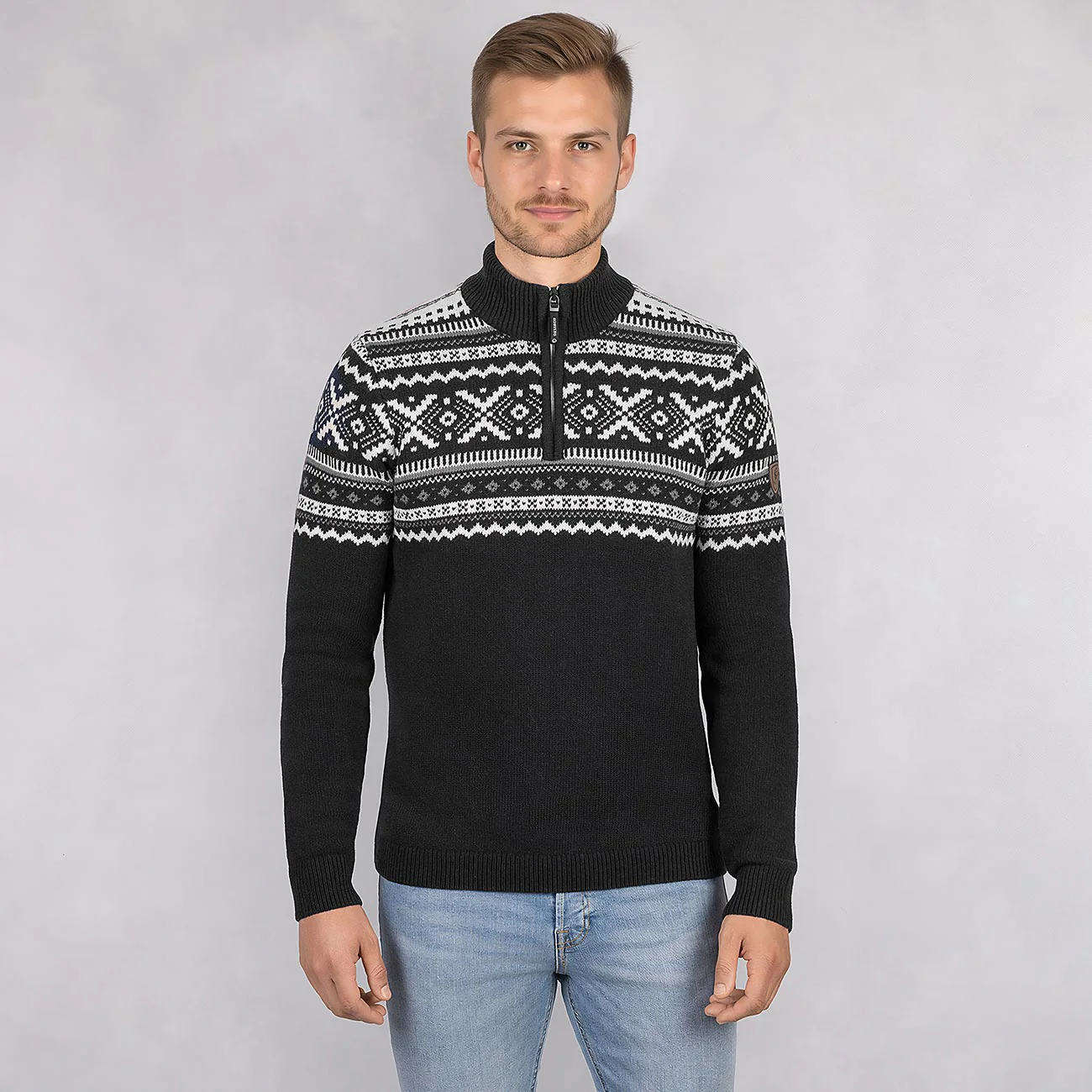 Nordic Sweater Zip Men - Image 8