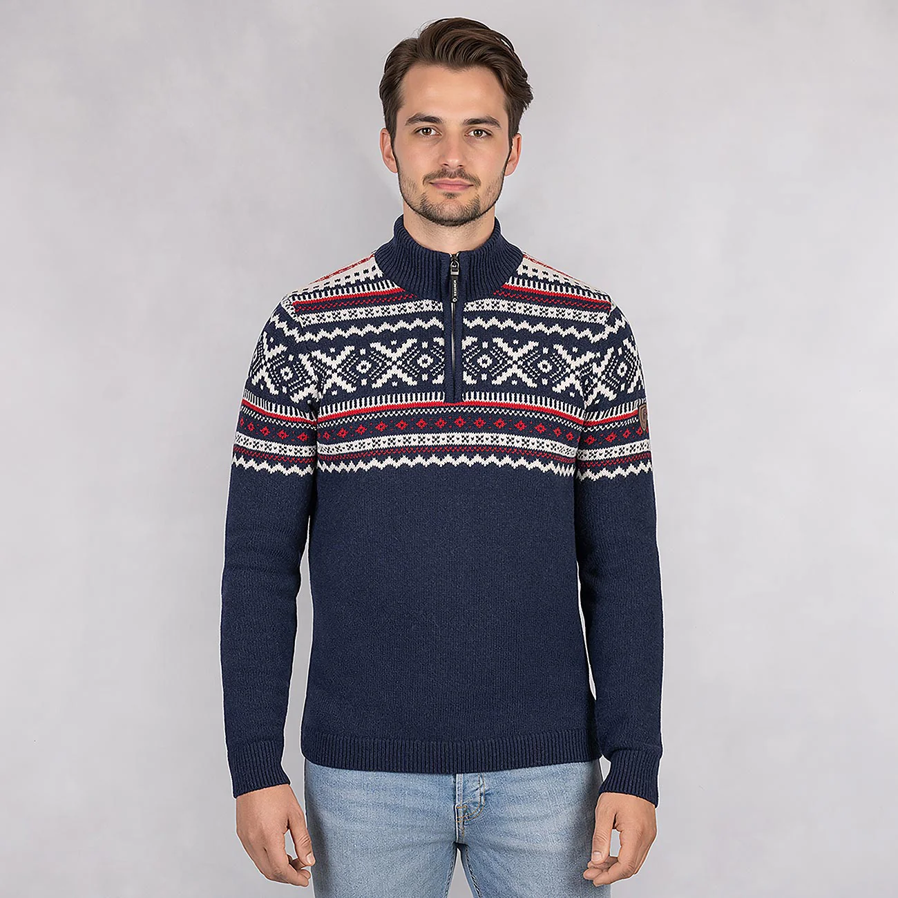 Nordic Sweater Zip Men - Image 9